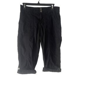 Alpine Design Women's Size 4 Black Cargo‎ Outdoor Capri Pants
